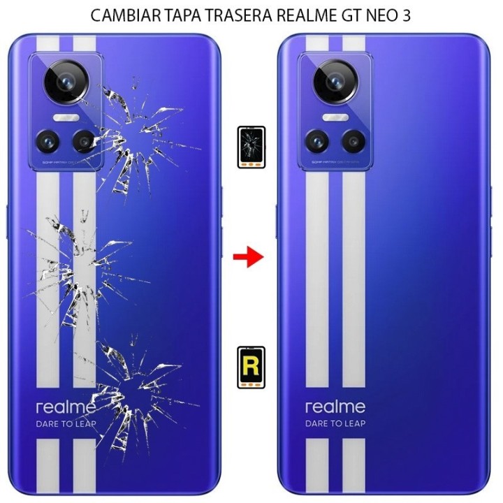 Cambiar Tapa Trasera Realme GT Neo 3