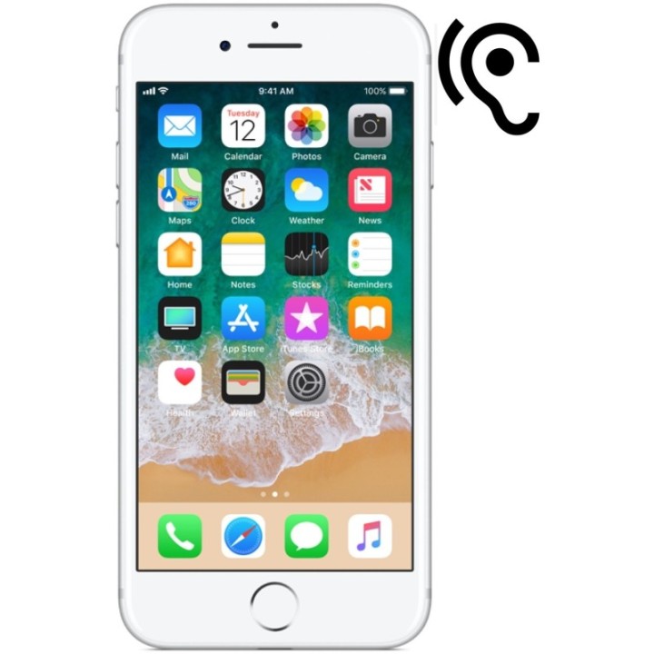 Cambiar auricular de llamada iPhone 8