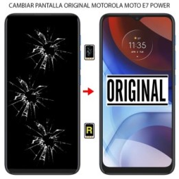 Cambiar Pantalla Original Motorola Moto E7 Power