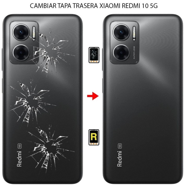 Cambiar Tapa Trasera Xiaomi Redmi 10 5G