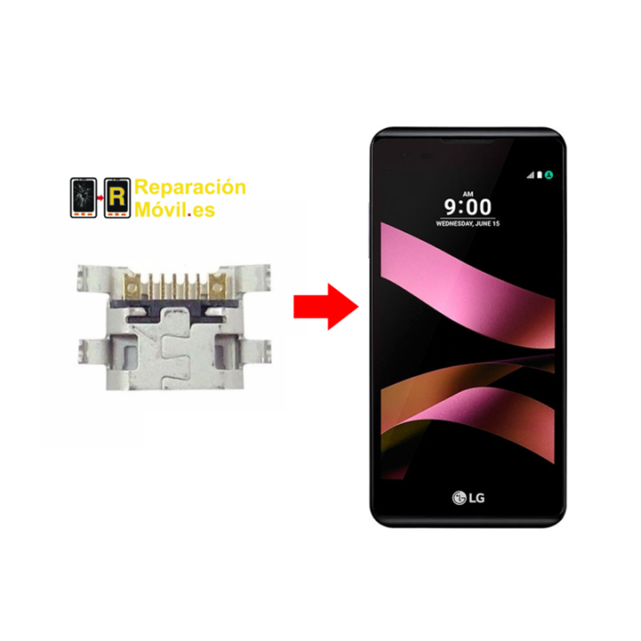 Cambiar Conector De Carga LG X Style