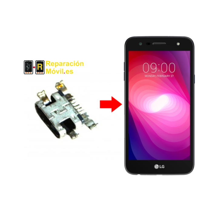 Cambiar Conector De Carga LG X power 2