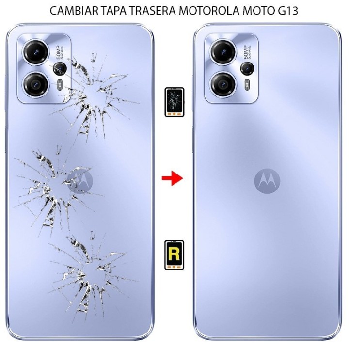 Cambiar Tapa Trasera Motorola Moto G13