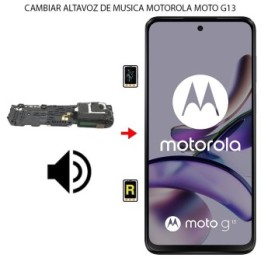 Cambiar Altavoz de Música Motorola Moto G13