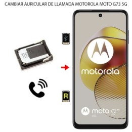 Cambiar Auricular de Llamada Motorola Moto G73 5G