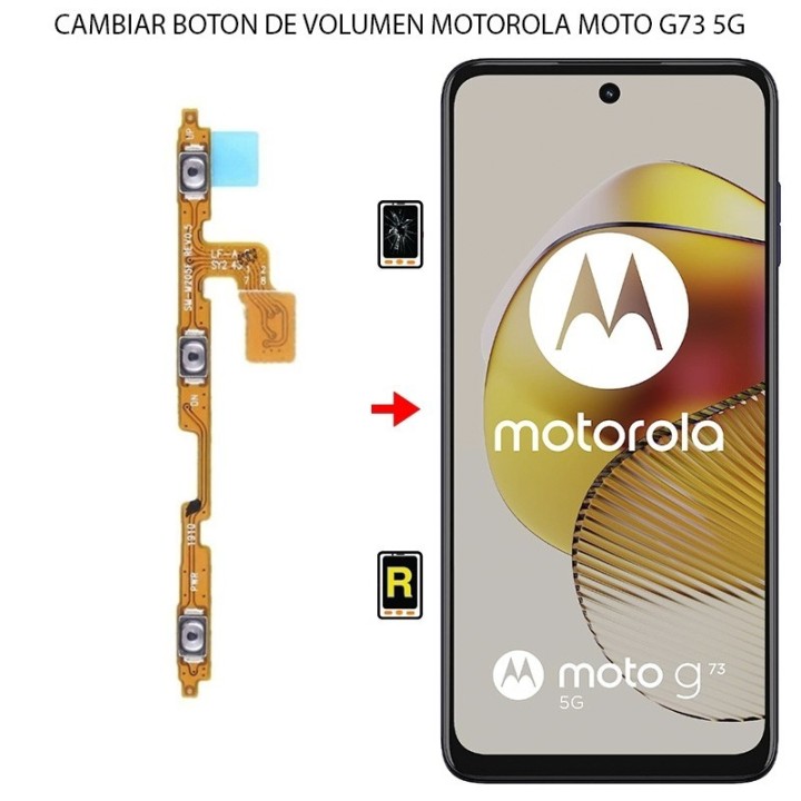 Cambiar Botón de Volumen Motorola Moto G73 5G