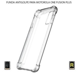 Funda Antigolpe Transparente Motorola One Fusion Plus