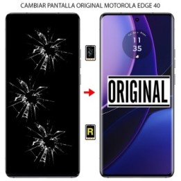 Cambiar Pantalla Original Motorola Moto Edge 40
