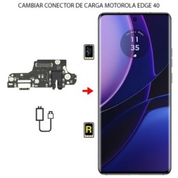 Cambiar Conector de Carga Motorola Moto Edge 40