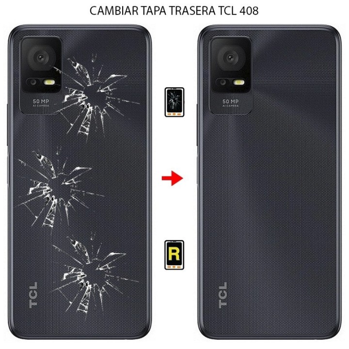 Cambiar Tapa Trasera TCL 408