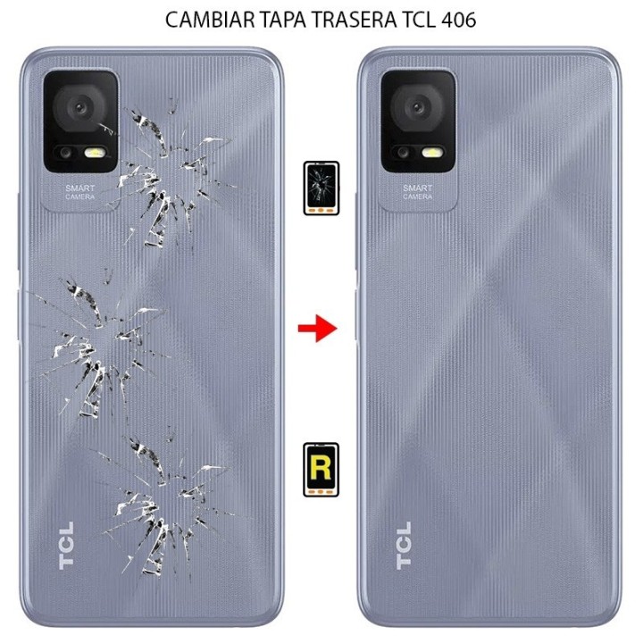 Cambiar Tapa Trasera TCL 406