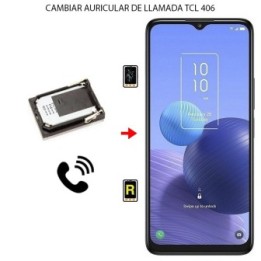 Cambiar Auricular de Llamada TCL 406
