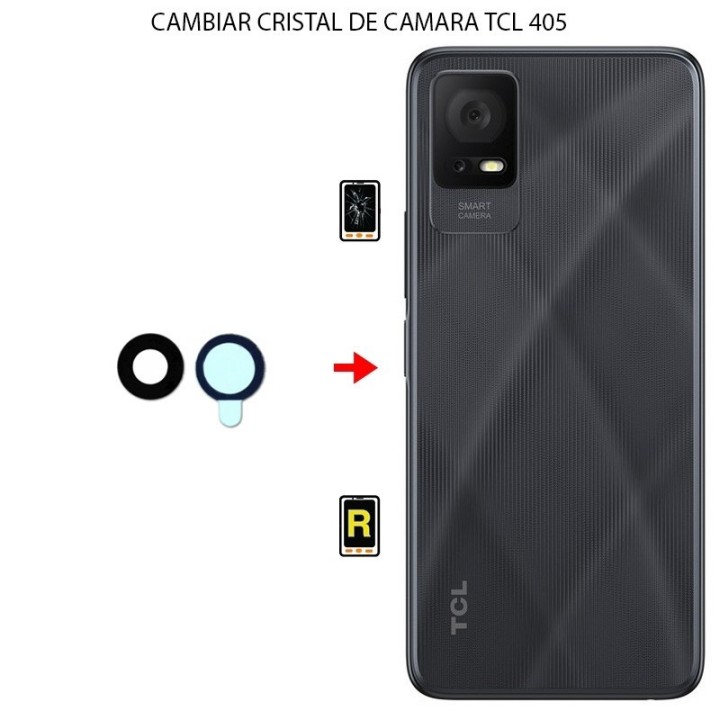 Cambiar Cristal Cámara Trasera TCL 405