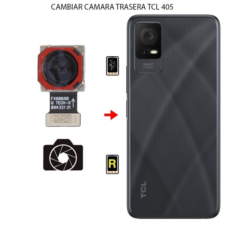 Cambiar Cámara Trasera TCL 405
