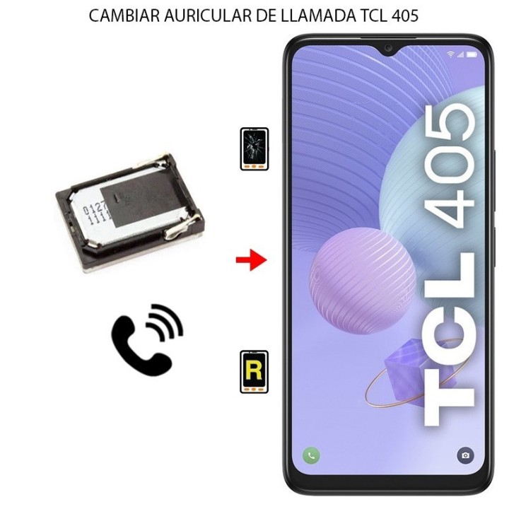 Cambiar Auricular de Llamada TCL 405