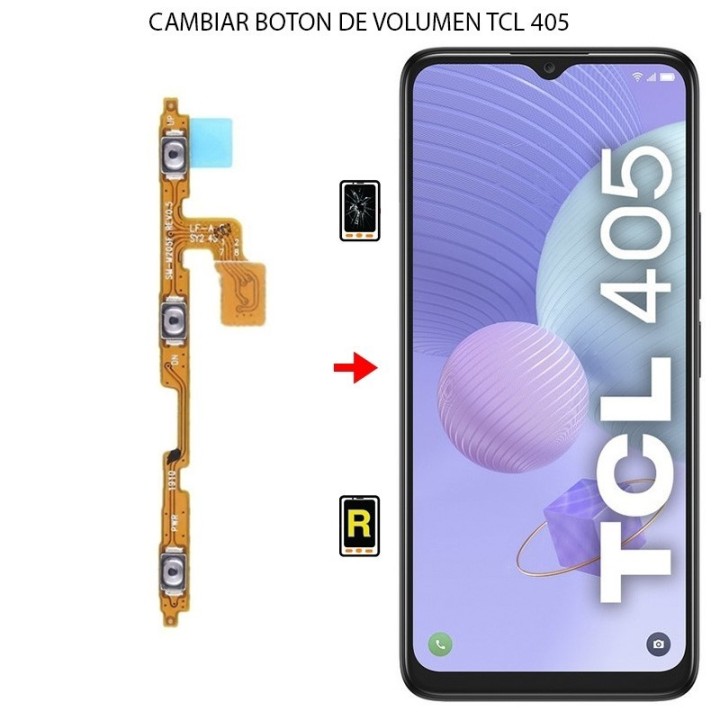 Cambiar Botón de Volumen TCL 405