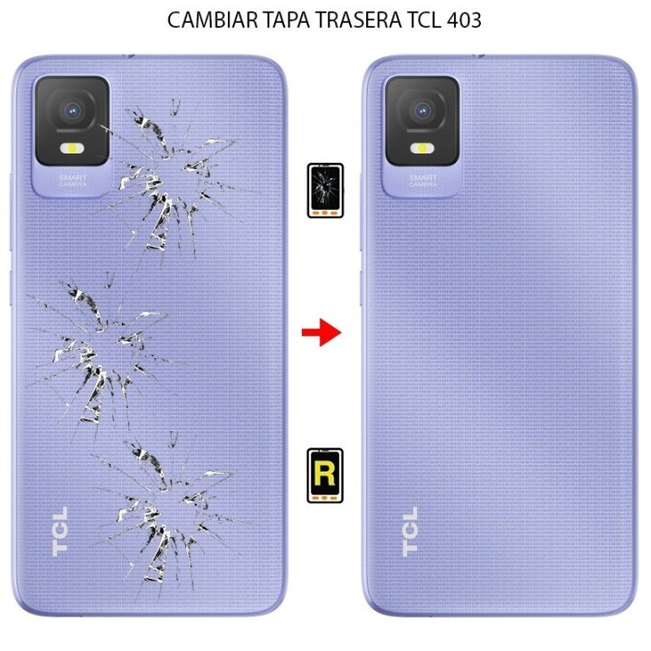 Cambiar Tapa Trasera TCL 403