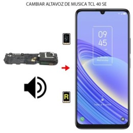 Cambiar Altavoz de Música TCL 40 SE