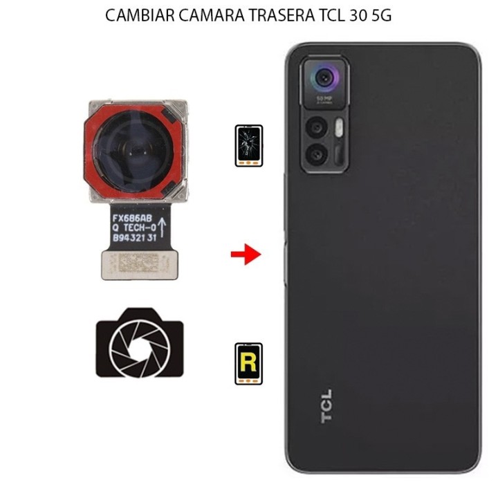 Cambiar Cámara Trasera TCL 30 5G