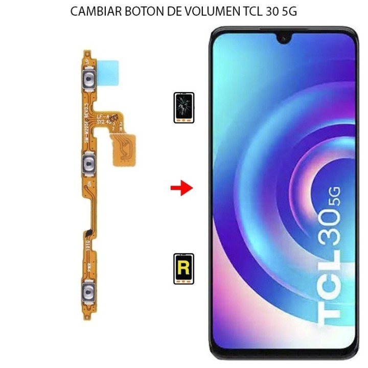 Cambiar Botón de Volumen TCL 30 5G