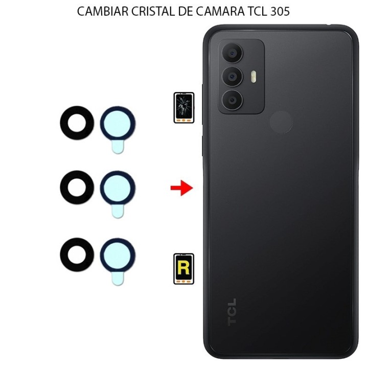 Cambiar Cristal Cámara Trasera TCL 305