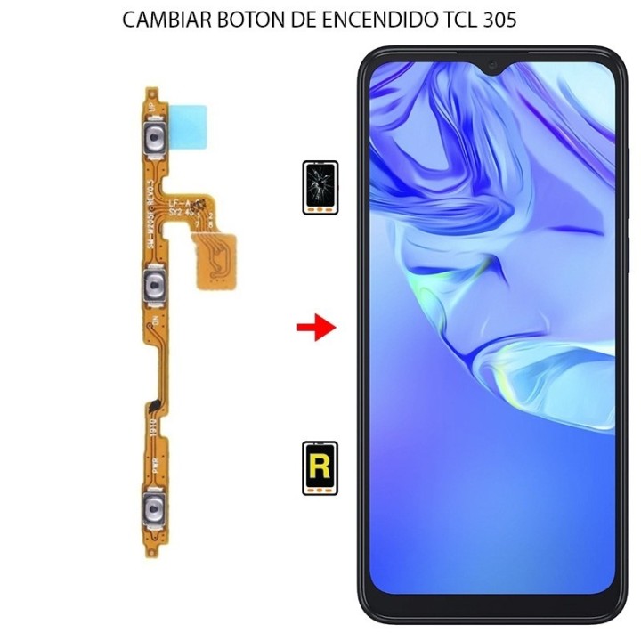 Cambiar Botón de Encendido TCL 305