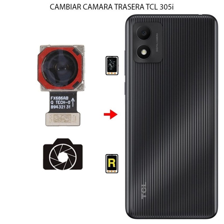 Cambiar Cámara Trasera TCL 305i