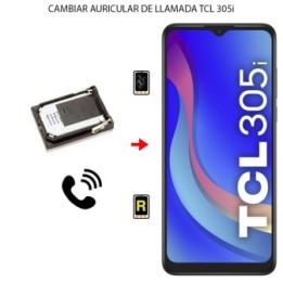 Cambiar Auricular de Llamada TCL 305i