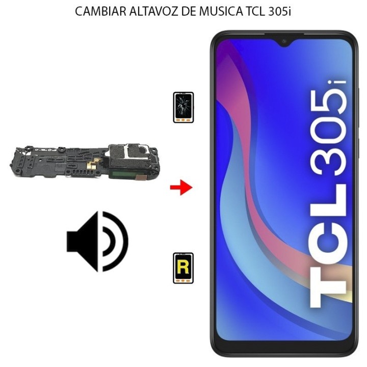 Cambiar Altavoz de Música TCL 305i