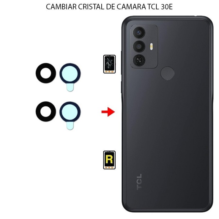 Cambiar Cristal Cámara Trasera TCL 30E
