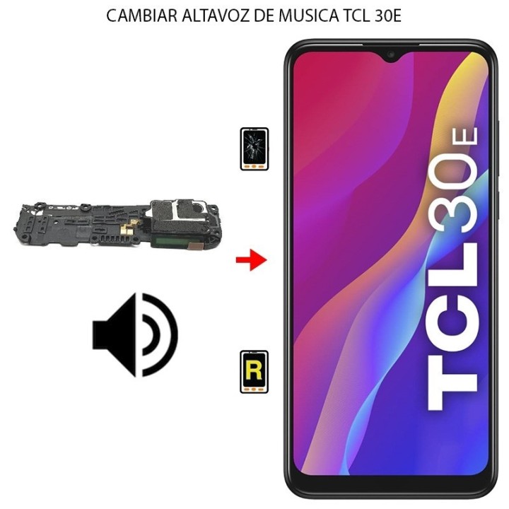 Cambiar Altavoz de Música TCL 30E