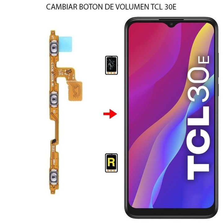 Cambiar Botón de Volumen TCL 30E