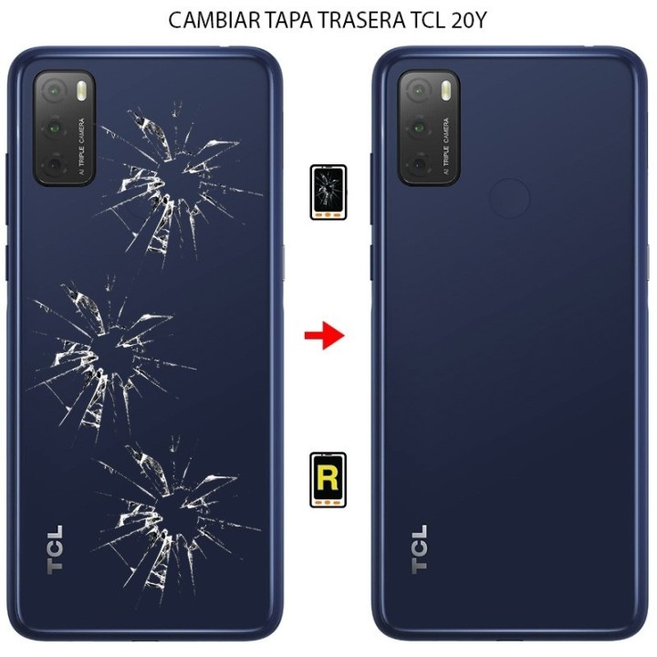 Cambiar Tapa Trasera TCL 20Y