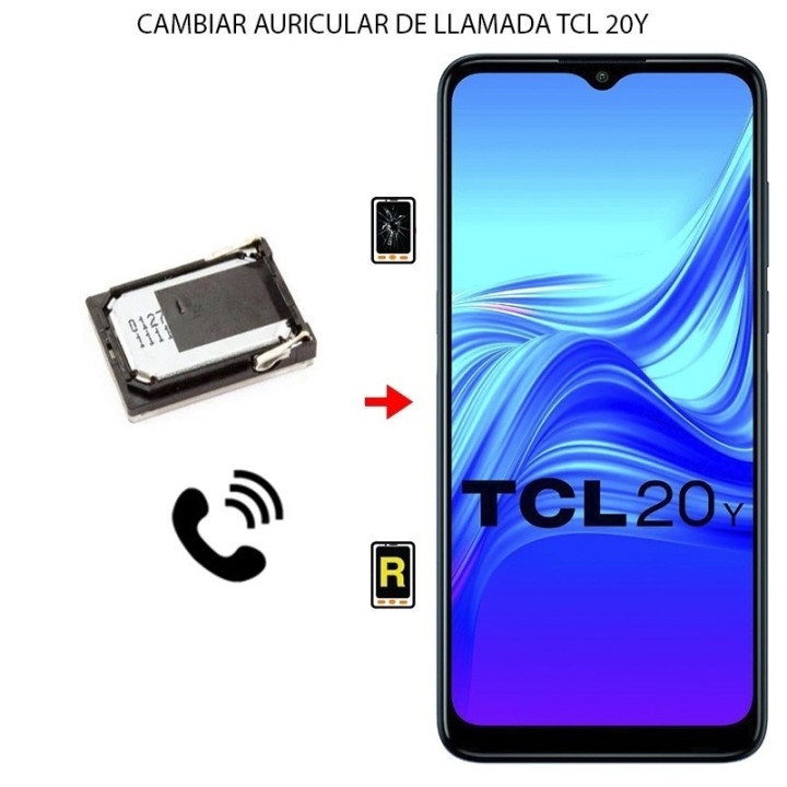 Cambiar Auricular de Llamada TCL 20Y