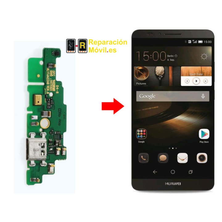 Cambiar Conector de Carga Huawei MATE 7