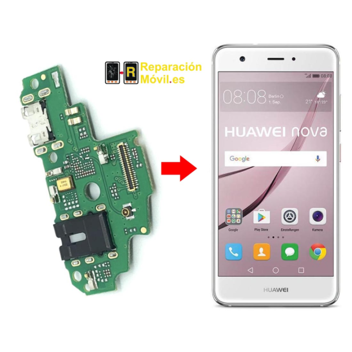Cambiar Conector de Carga Huawei Nova Smart