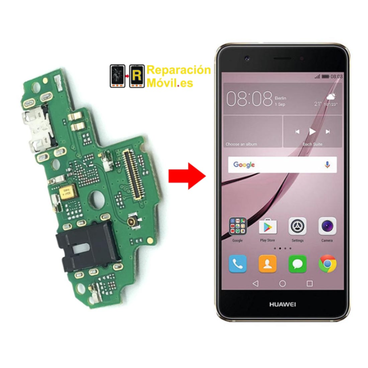 Cambiar Conector De Carga Huawei Nova