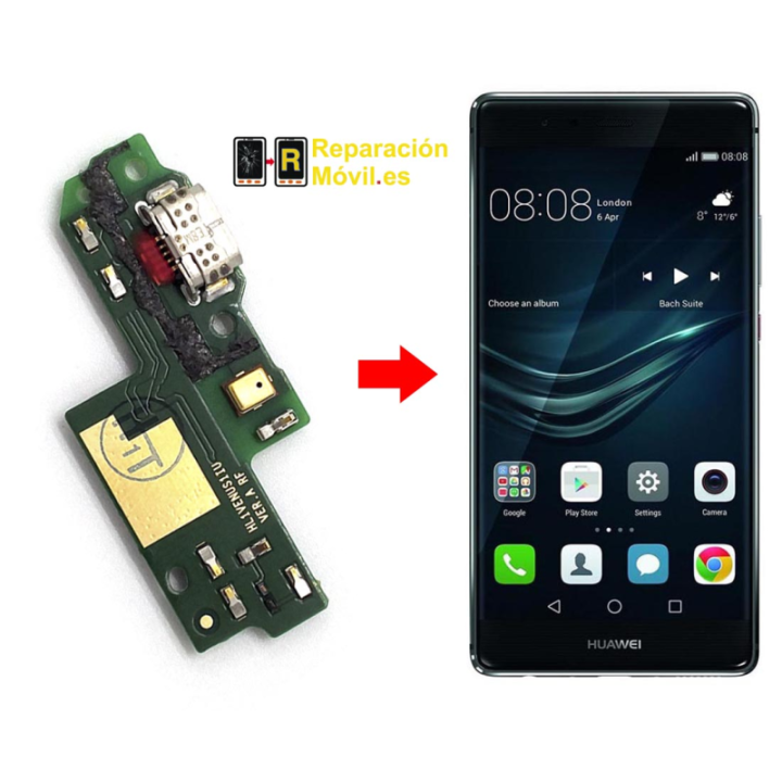 Cambiar Conector De Carga Huawei P9 Lite