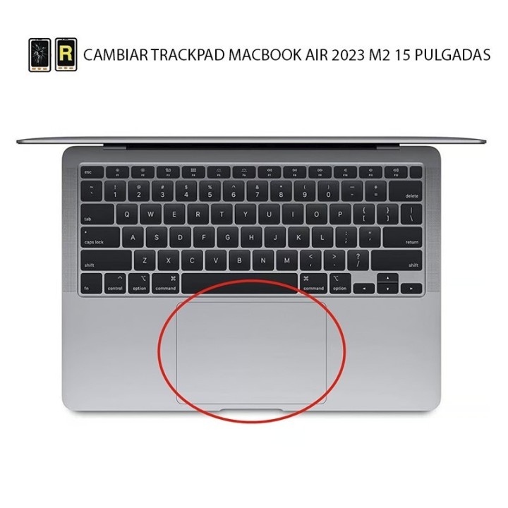 Cambiar Trackpad MacBook Air 15 M2 2023