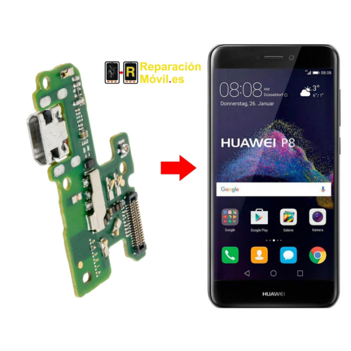 Cambiar Conector De Carga P8 Lite Smart