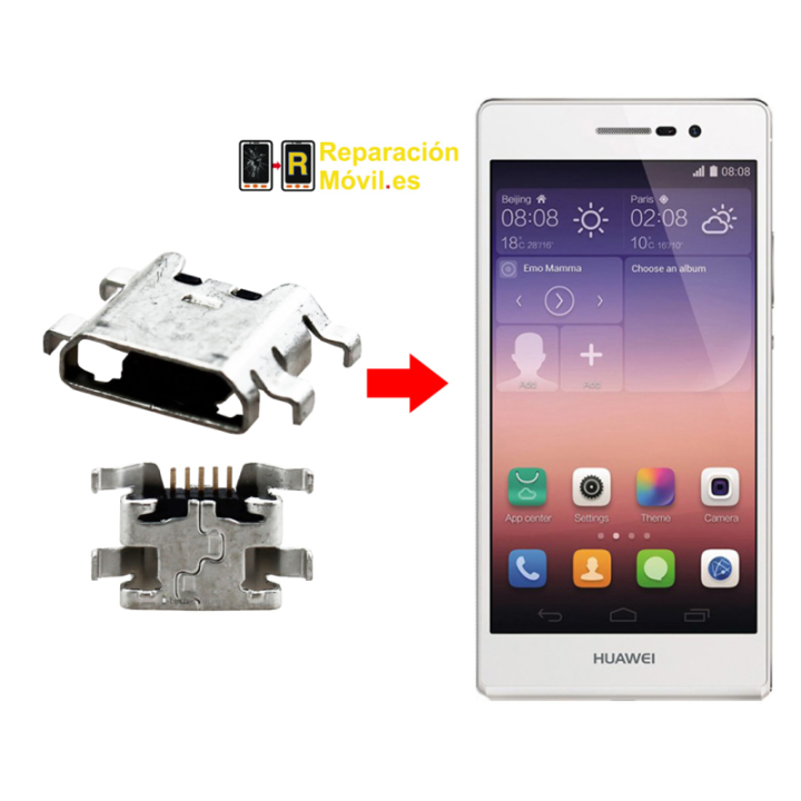 Cambiar Conector De Carga Huawei P7