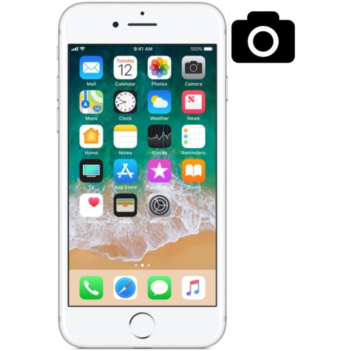 Cambiar cámara trasera iPhone 8