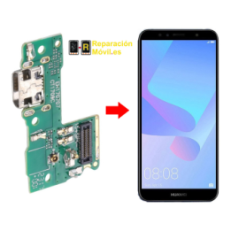 Cambiar Conector de Carga Huawei Y6 Pro 2017