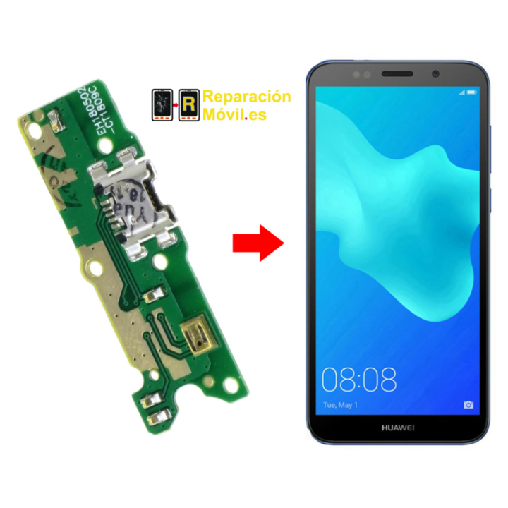 Cambiar Conector de Carga Huawei Y5 2018
