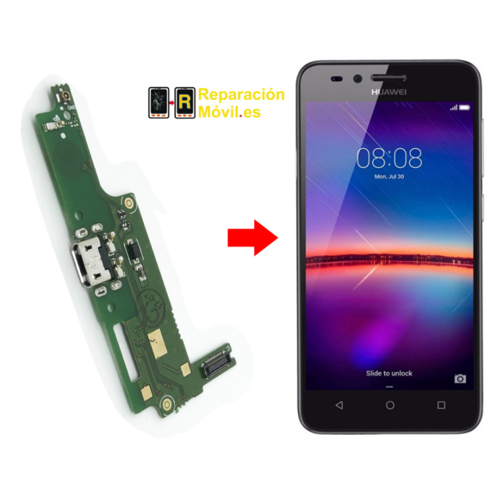 Cambiar Conector De Carga Huawei Y3 II