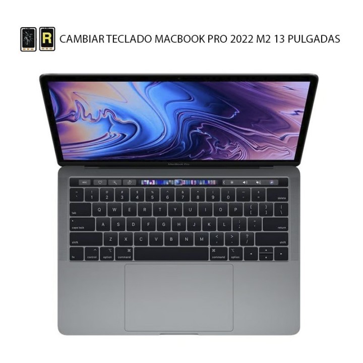 Cambiar Teclado MacBook Pro 13 M2 2022
