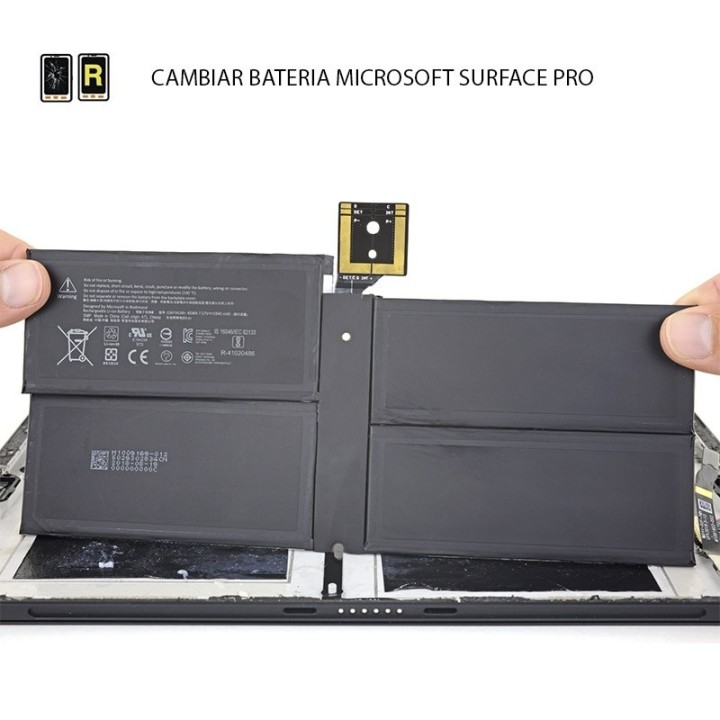 Cambiar Batería Microsoft Surface Pro 8