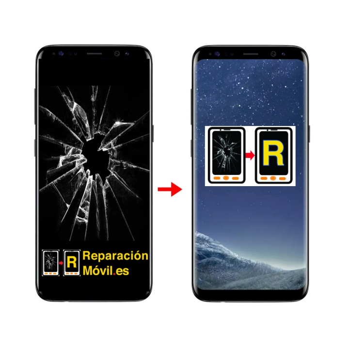 Cambiar Pantalla Samsung S8