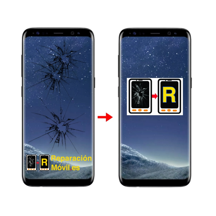 Cambiar Cristal Samsung S8