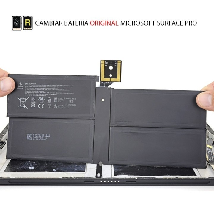 Cambiar Batería Original Microsoft Surface Pro 6